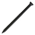 #6 Screw Square Drive Twin Fast Thread Sharp Point 2-1/4" Length Black, Multiples of 100