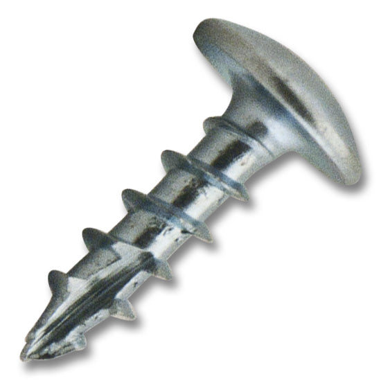 #8 Truss Head Screw #2 Phillips Drive Coarse Thread Type 17 Point 5/8" Length Zinc, Multiples of 100