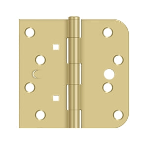 Deltana 4" x 4" X 5/8" Square Hinge With Security/Location Tab