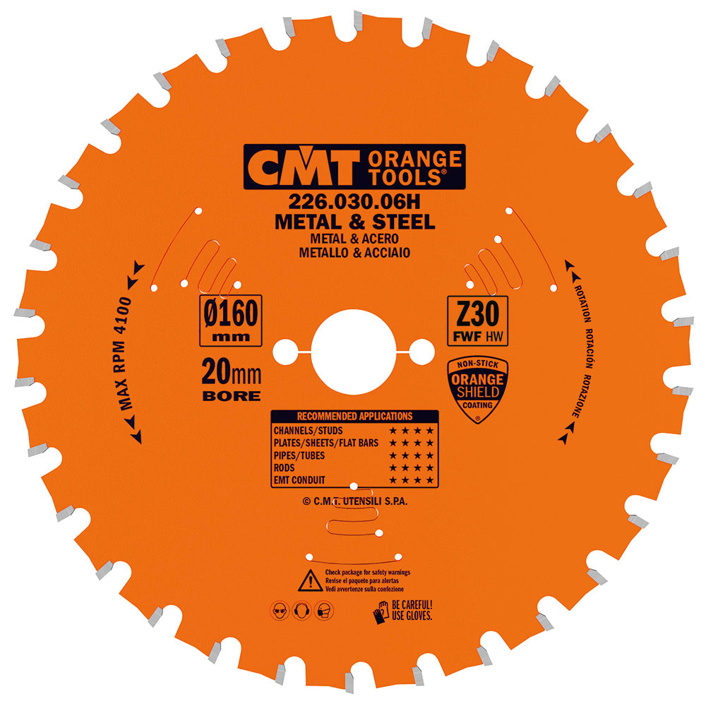 Industrial Dry Cut Steel Saw Blade 7-1/4" Diameter