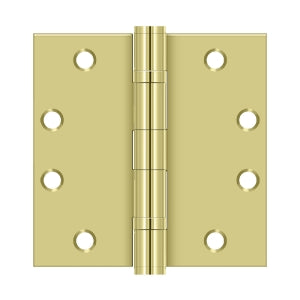 Deltana Steel Hinge 4-1/2" x 4-1/2" Square Hinge, Oil Rubbed Bronze