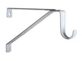 1194 Series Commercial Adjustable Heavy-Duty Closet Rod & Shelf Bracket, 12"