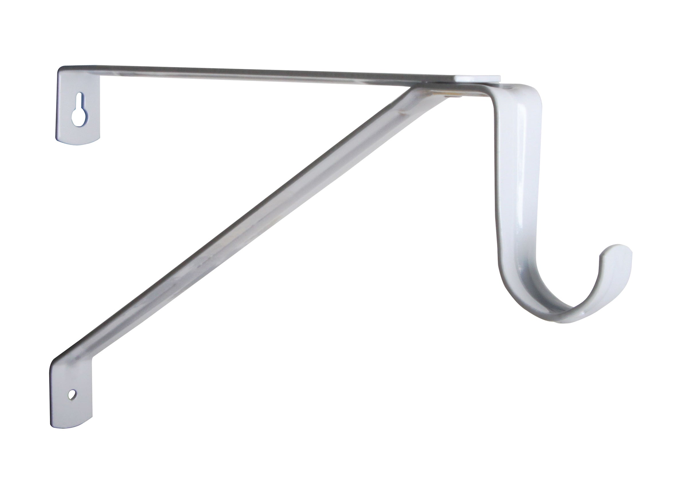 1194 Series Commercial Adjustable Heavy-Duty Closet Rod & Shelf Bracket, 12"