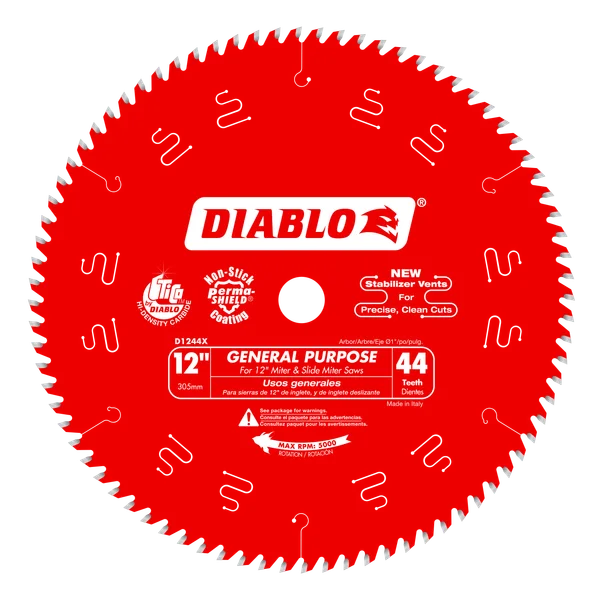 Freud General Purpose Saw Blade for Wood 12" Diameter