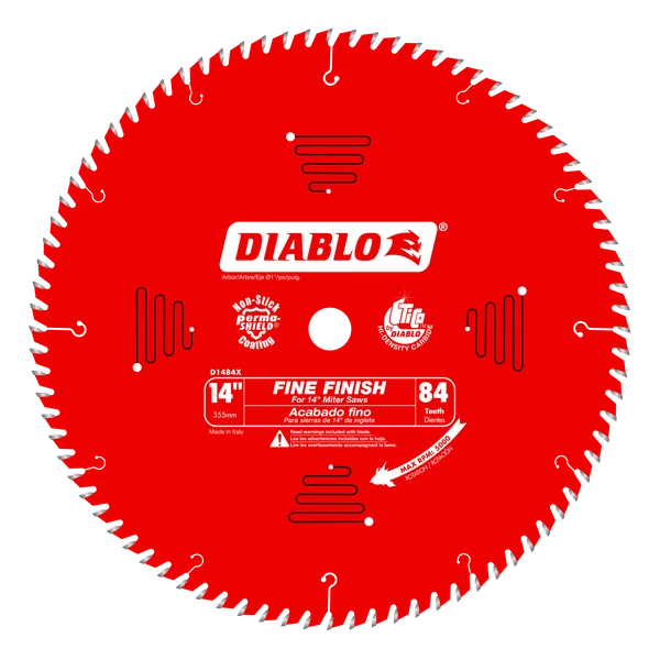 Diablo Fine Finish Saw Blade 14" Diameter
