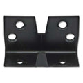 B. Walter Bed Slat Bracket 1-3/8"W X 2-3/8"H X 1"D, Black