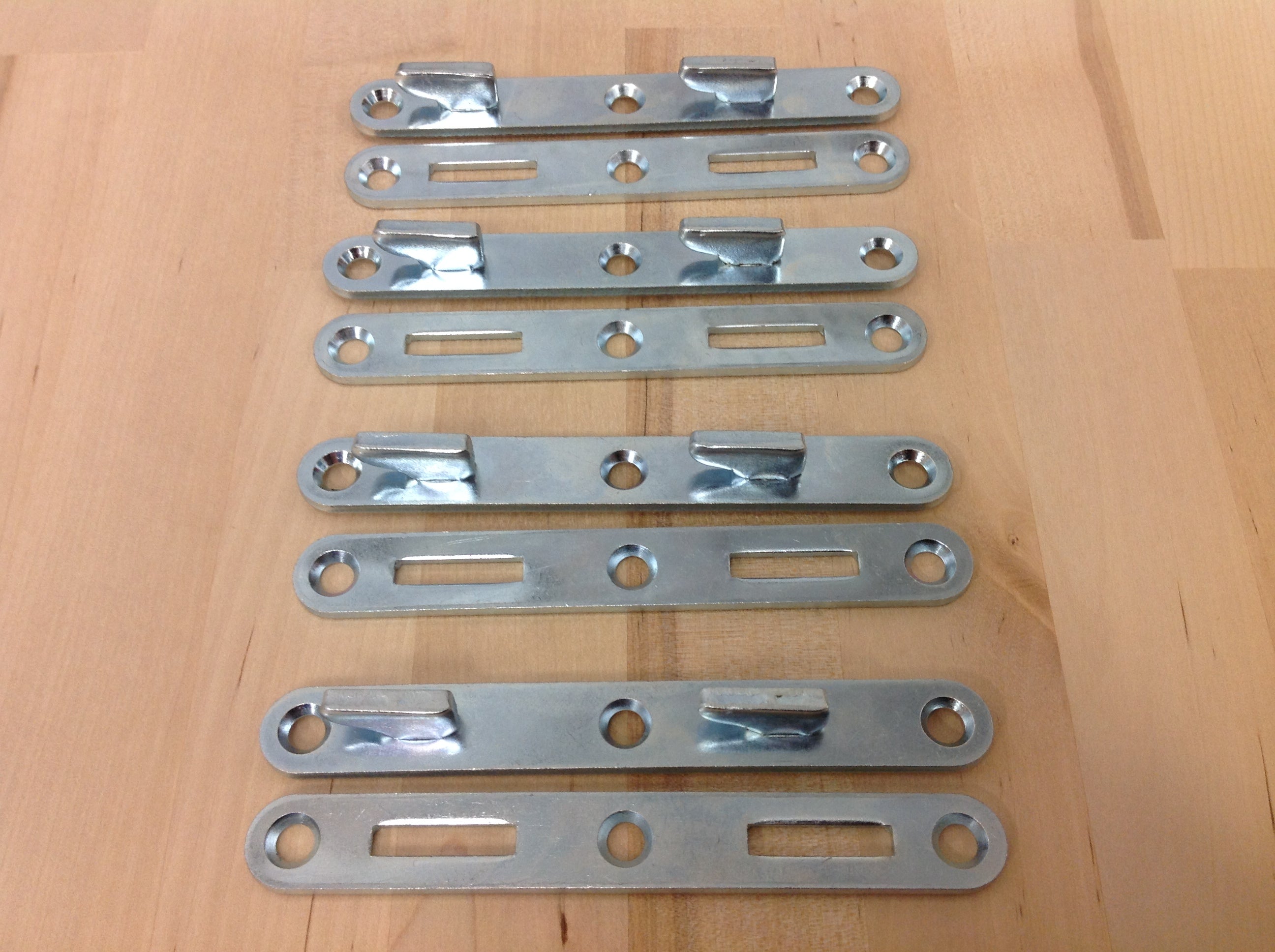 Bed Rail Fasteners 5/8" Wide x 4-15/16" Long, Heavy Duty