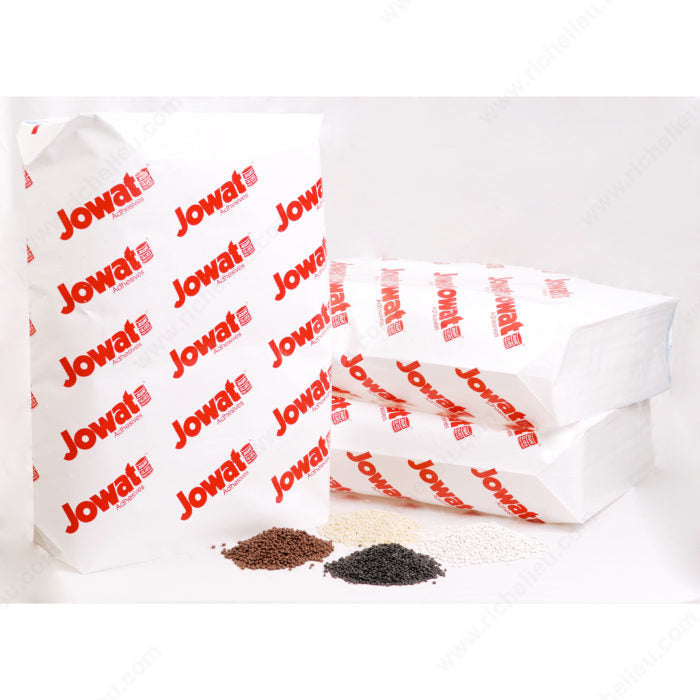 Jowat Hot Melt Pellets, High Viscosity, 44 lb Bag, EVA-based, Clear