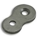 Desk Top Fastener Plain 1-3/16" Length x 5/8" Width x 1/8" Thickness