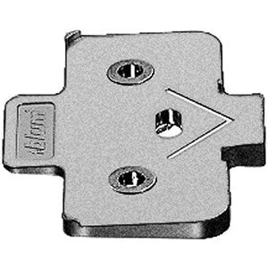 Blum -5 Angled Spacer Wedge For Clip Wing Plate Steel, 1 mm, Multiples of 50