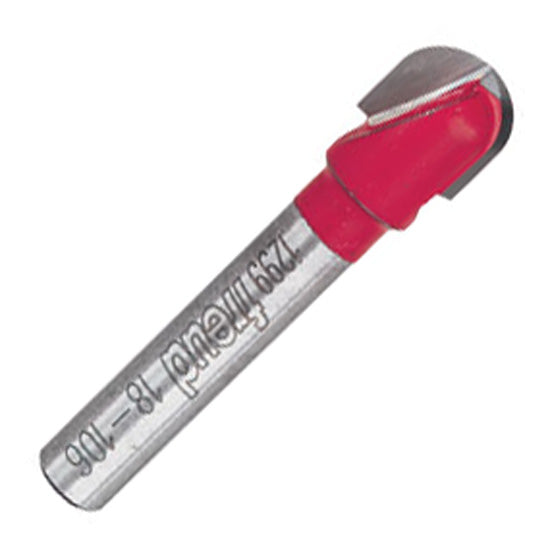 Freud Round Nose Bit 3/8" Diameter 1-13/16" Length