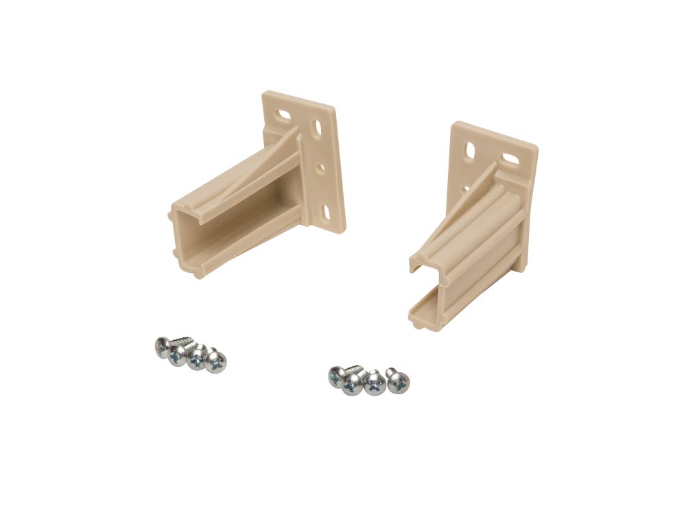 KV Rear Mounting Bracket For The 1805 Epoxy-Coated Drawer Slides, 2-3/8"