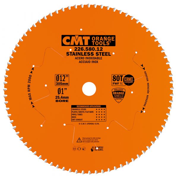 CMT Orange Tools Industrial Dry Cutter Circular Saw Blades 12 in. Diameter
