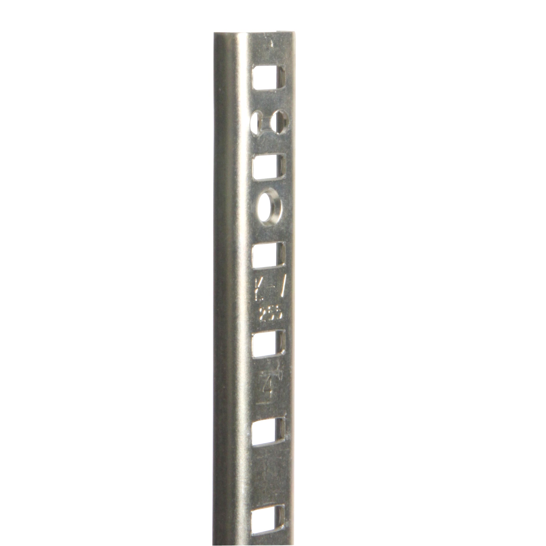 Shelf Standards 48" Length Bright Zinc