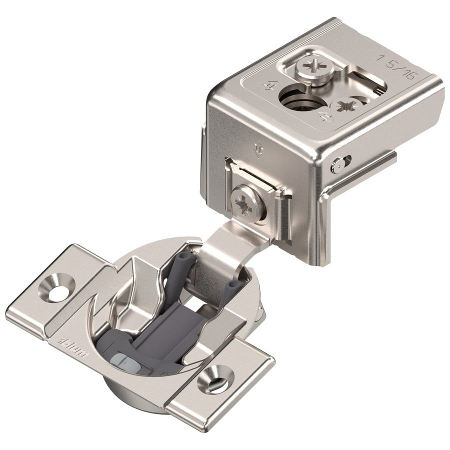 Compact Clip 31C Overlay Face Frame Hinge With Blumotion Soft-Close 110 Degrees