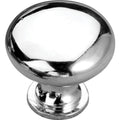 Advanced Affiliates Mushroom Knob Knob, Polished Chrome