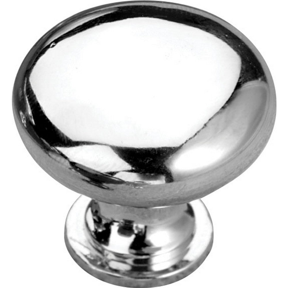 Advanced Affiliates Mushroom Knob Knob, Polished Chrome