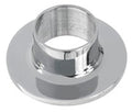 Undrilled Wall Flange for 1" Tubing Polished Stainless Steel