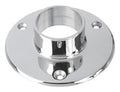 Floor Flange for 2" Tubing Polished Stainless Steel