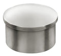 Flush End Cap for 1-1/2" Tubing Polished Stainless Steel