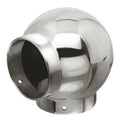 Ball Elbow for 2" Tubing Polished Stainless Steel