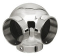 Ball Side Outlet Elbow for 1-1/2" Tubing Polished Stainless Steel