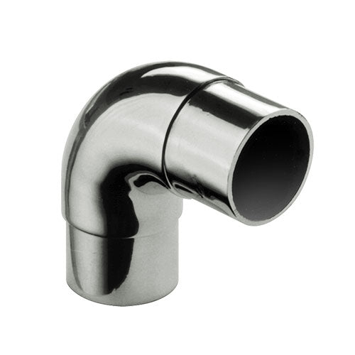 Flush Radius Elbow for 2" Tubing Polished Stainless Steel