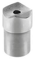 Perpendicular Collar for 1" Tubing Polished Stainless Steel