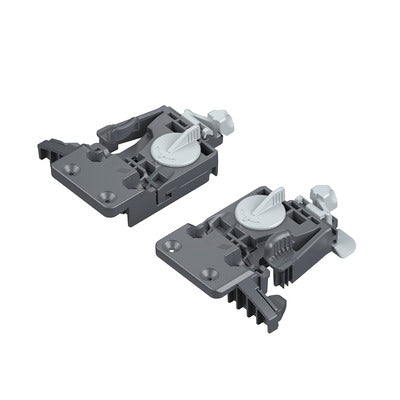 Hettich Front Fixing Clip Set For Quadro Slides Top Mount