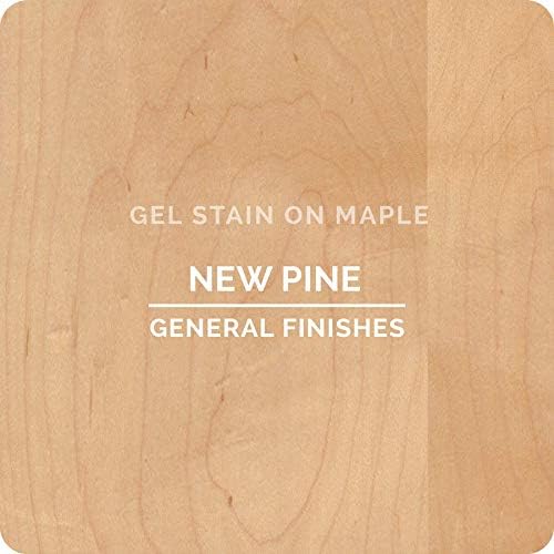 General Finishes Gel Stain, New Pine, Half Pints
