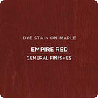 General Finishes Dye Stains, Empire Red, Gallon
