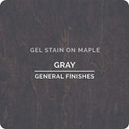 General Finishes Gel Stain, Gray, Half Pints