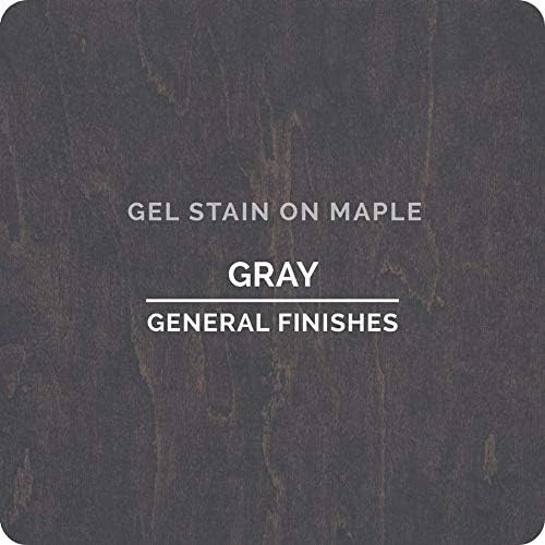 General Finishes Gel Stain, Gray, Half Pints