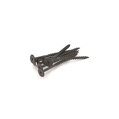 #10 Power Head Screws Square Drive With Nibs Black Finish 17 Type