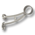 Bar Mount Bracket for 1-1/2" Tubing Polished Stainless Steel