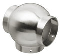 Ball Tee for 2" Tubing Satin Stainless Steel