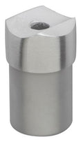 Perpendicular Collar for 1" Tubing Satin Stainless Steel