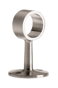 Double Flush Center Post for 2" Tubing 36" Length Satin Stainless Steel 36"