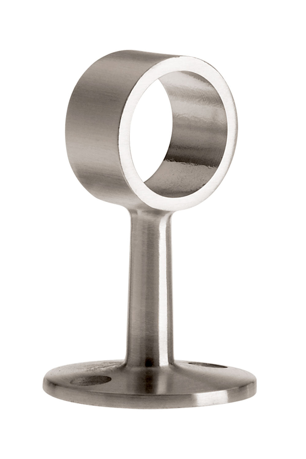 Double Flush Center Post for 2" Tubing 36" Length Satin Stainless Steel 36"