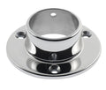 Wall Flange for 1-1/2" Tubing 316 Polished Stainless Steel