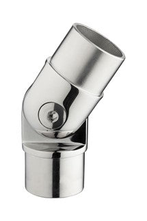 Adjustable Flush Elbow Polished Stainless Steel