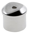 Perpendicular Collar for 1-1/2" Tubing 316 Polished Stainless Steel
