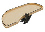 Craftsman Collection Solid Maple Single-Tier Girasolo w/ Soft-Close and Black Accents