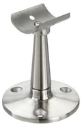 Low Saddle Handrail Bracket for 1" Tubing Satin Stainless Steel