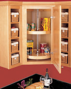 Rev-a-shelf Wood Classics Full Circle 2 Shelf Lazy Susan 22" Diameter