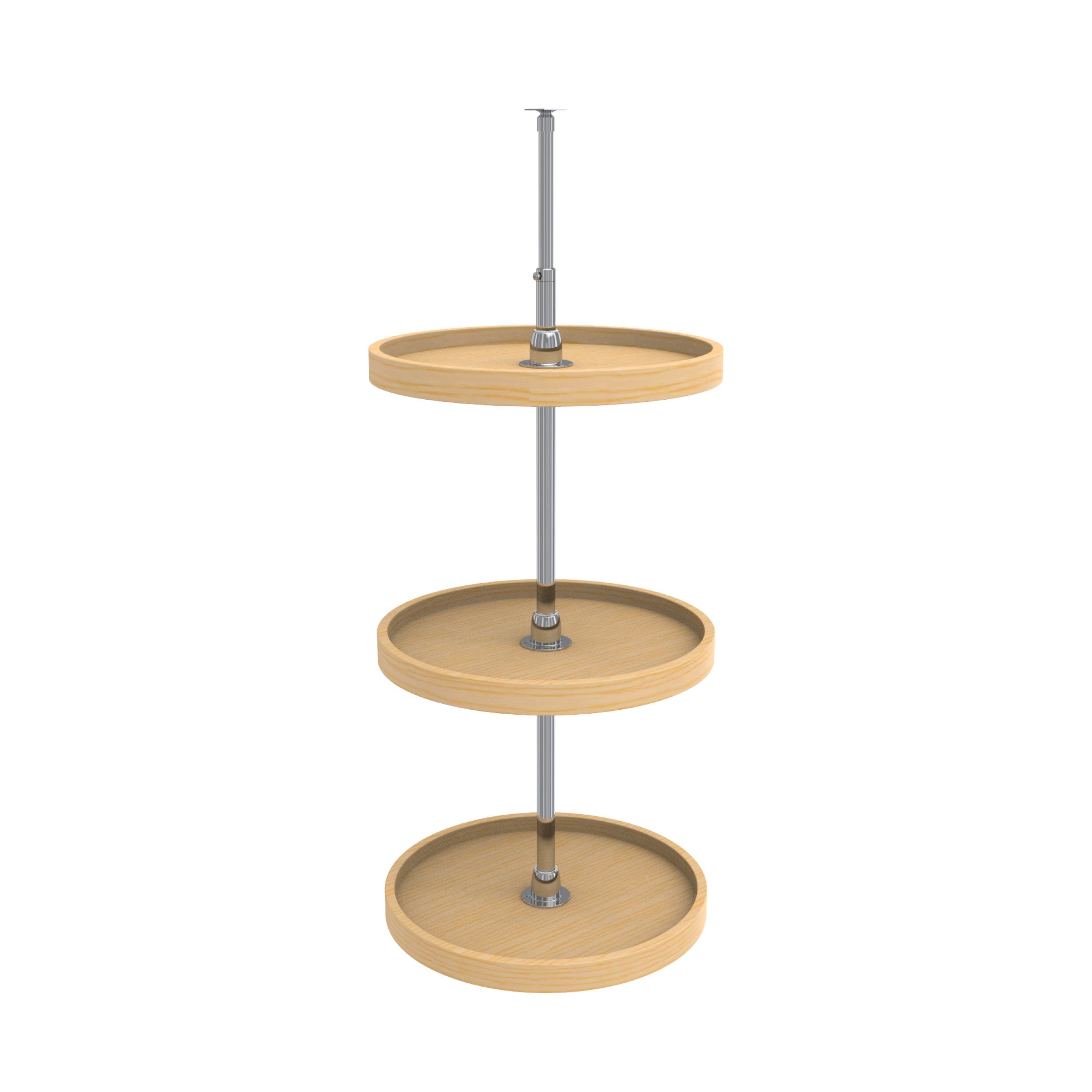 Rev-a-shelf Wood Classics Full Circle 3 Shelf Lazy Susan