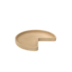 Rev-a-shelf Wood Classics Kidney Shape Single Shelf Lazy Susan