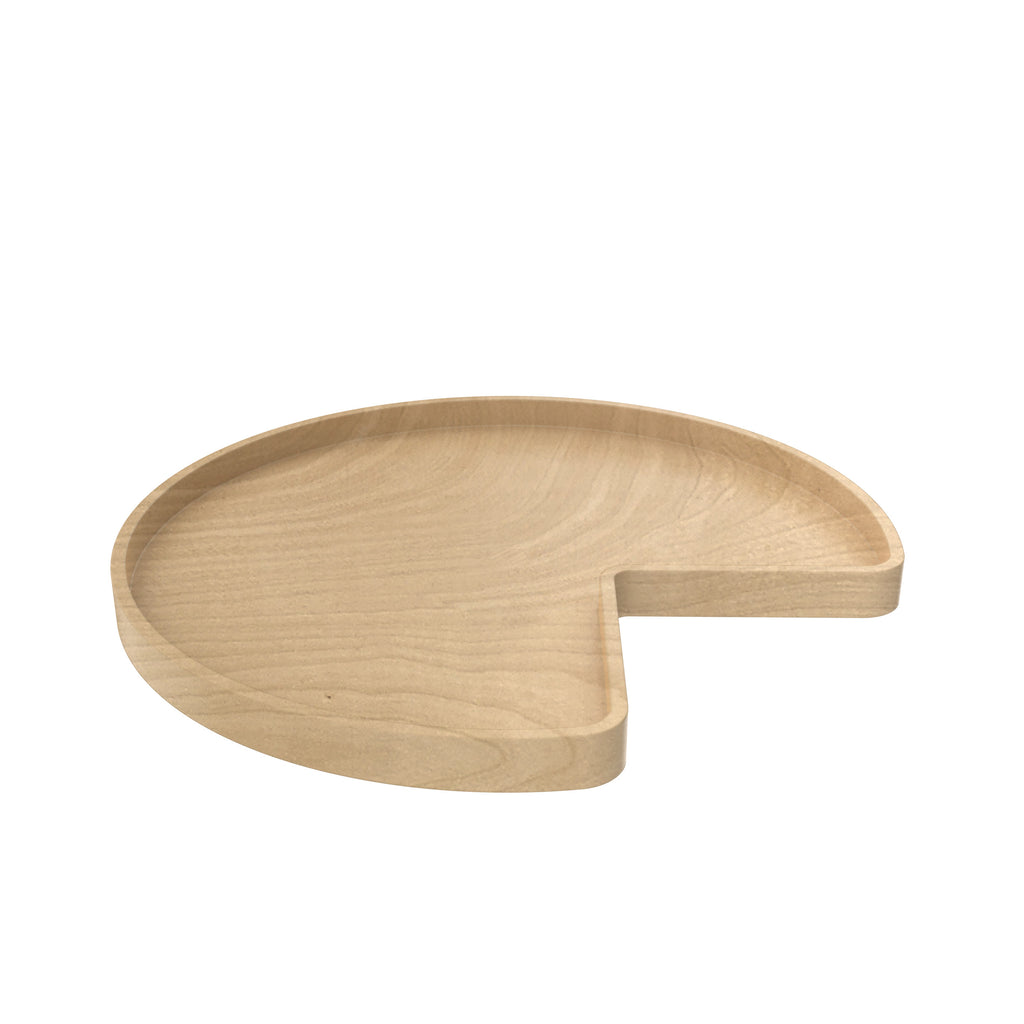 Rev-a-shelf Wood Classics Kidney Shape Single Shelf Lazy Susan