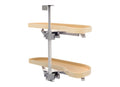 Rev-a-shelf Two-Tier Wood Classic Girasolo 12" Opening Width Right Opening Direction