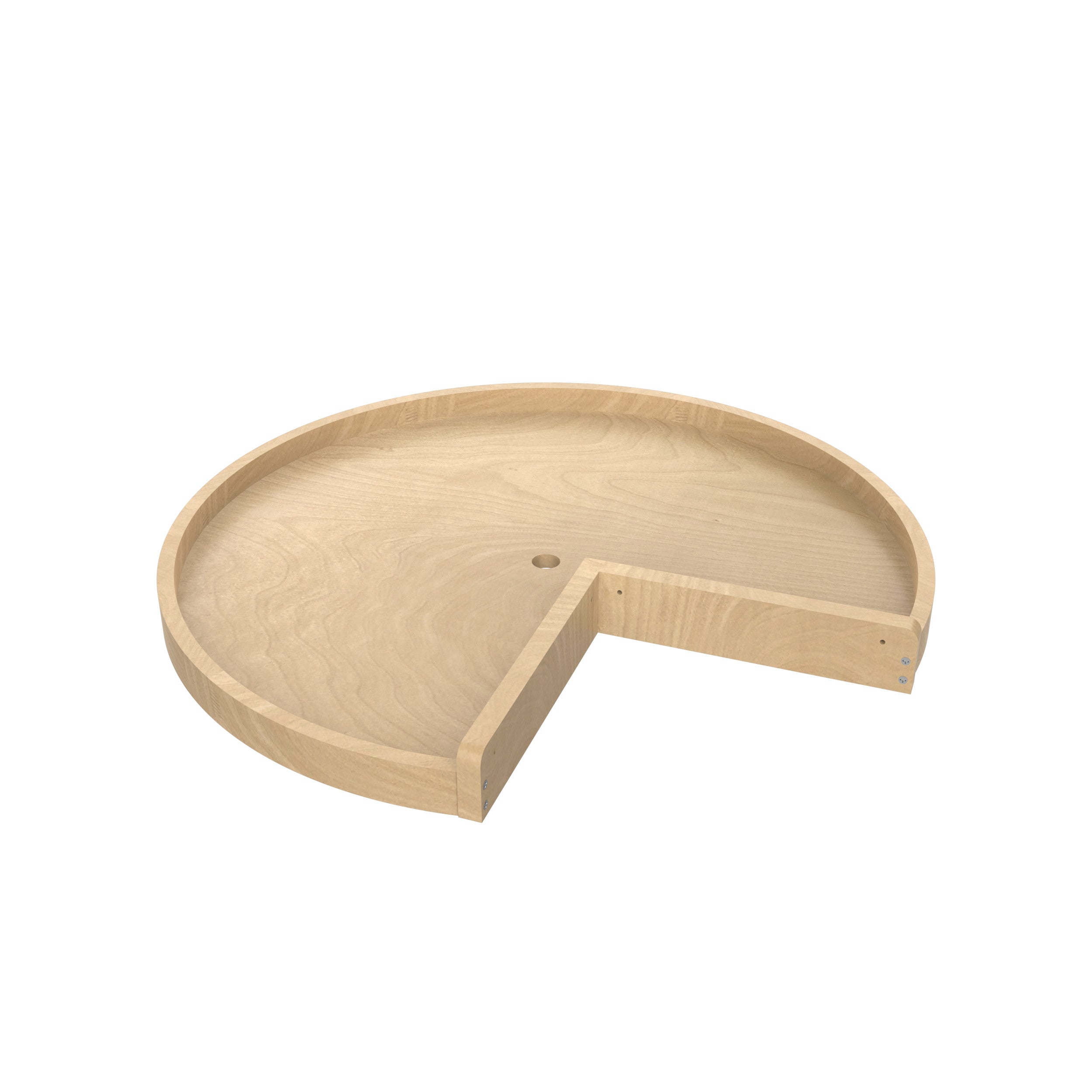 Rev-a-shelf Wood Classics Pie-Cut Single Shelf Lazy Susan